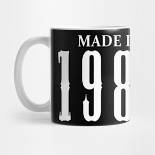 Made in 1982 year | Simple White Mug